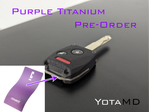 TITAN Fob for Honda 3 Button - Titanium Reinforced Key Upgrade Kit