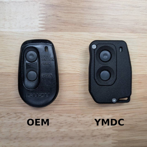 Comparison of original OEM fob and the assembled YMDC