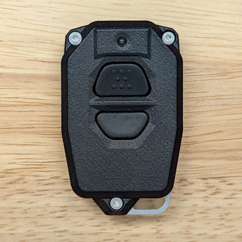 Front view of the assembled YotaMD YMDT kit for the Toyota RS3000 keyless entry fob