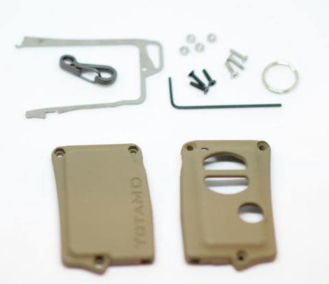 YMD2 - 3 Button withOUT PANIC - Titanium Banded Toyota Keyless Start Remote Kit
