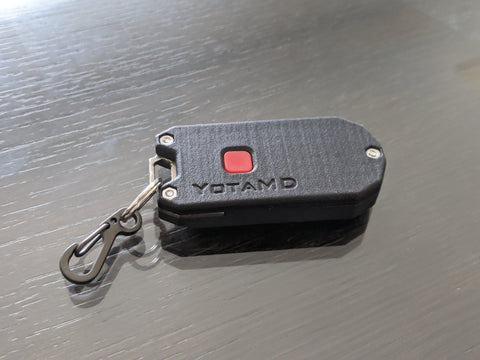 YMD5 - 3 Button on Front Remote Shell Kit