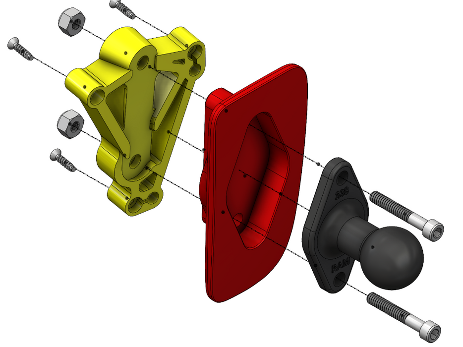 M2V2 Ram Ball Mount - Now available directly from YotaMD!