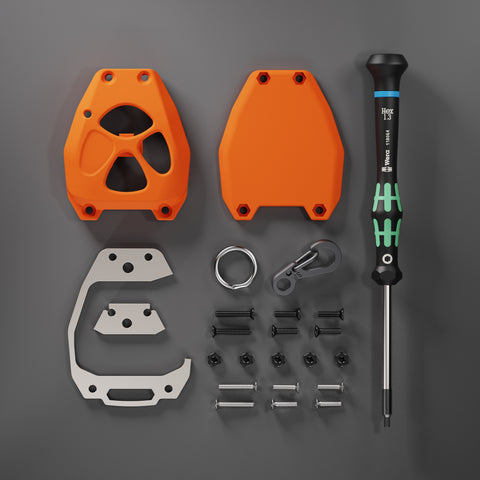ANVIL Fob 3 Button - Titanium Reinforced Key Upgrade Kit