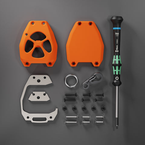 ANVIL Fob 4 Button - Titanium Reinforced Key Upgrade Kit