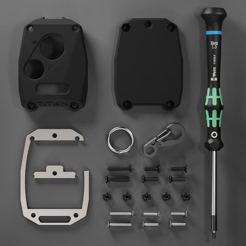TITAN Fob for Honda 3 Button - Titanium Reinforced Key Upgrade Kit