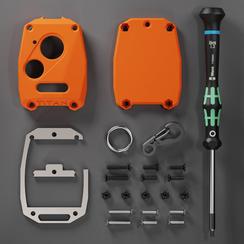 TITAN Fob for Honda 3 Button - Titanium Reinforced Key Upgrade Kit