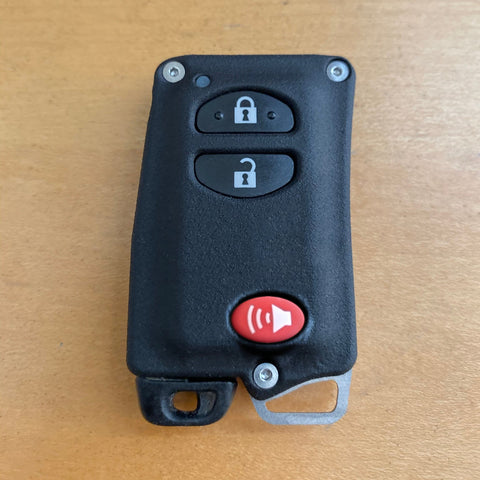 Assembled YMD2 3 Button Kit With Panic (electronics, buttons, and key blade not included - reuse these parts from your old fob)