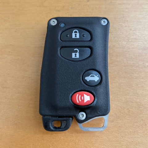 Assembled YMD2 4 Button Kit (electronics, buttons, and key blade not included - reuse these parts from your old fob)