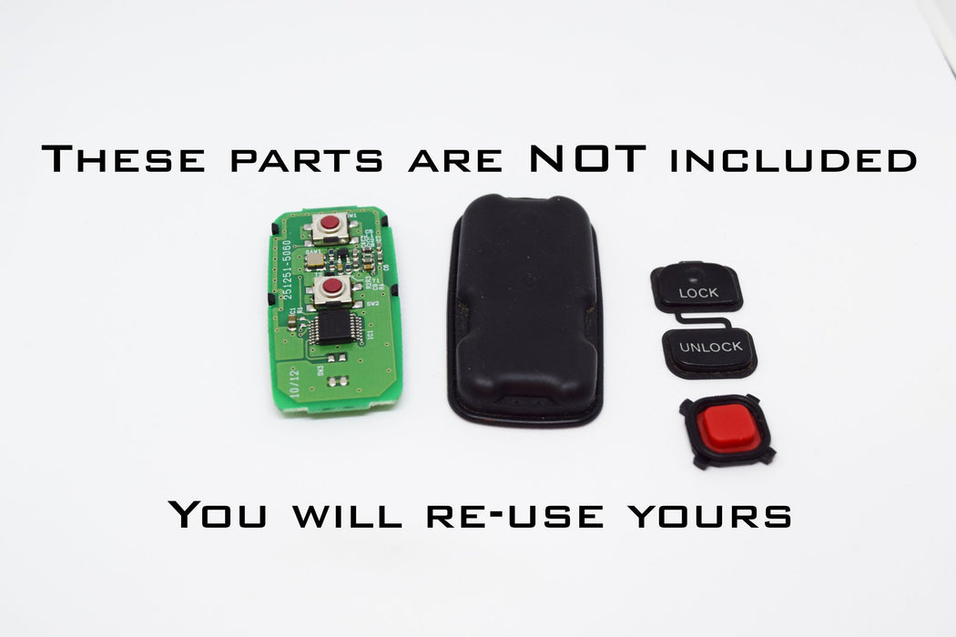 YMD5 - 2 Button on Front Remote Shell Kit