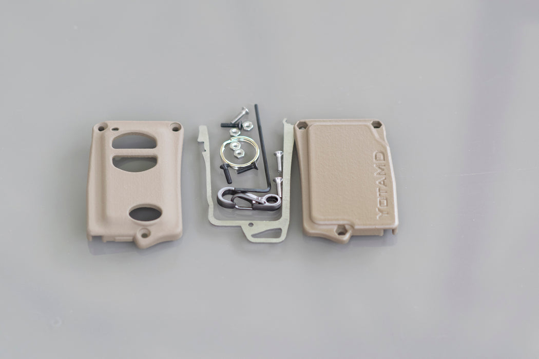 YMD2 - 3 Button with PANIC - Titanium Banded Toyota Keyless Start Remote Kit