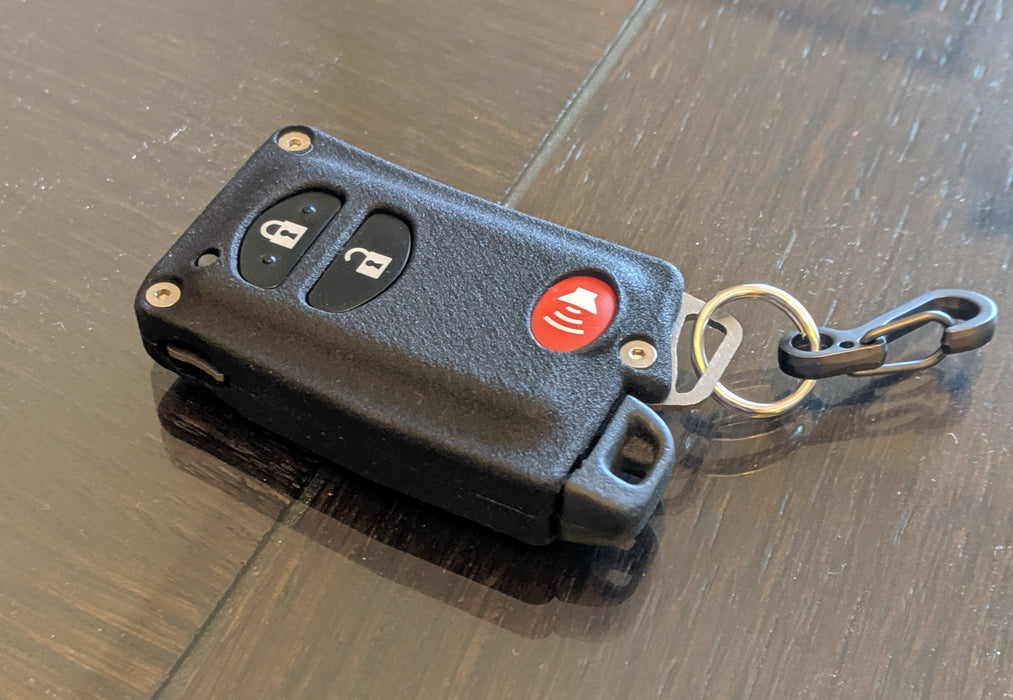 YMD2 - 3 Button with PANIC - Titanium Banded Toyota Keyless Start Remote Kit