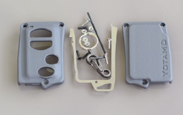 YMD2 - 4 Button Titanium Banded Toyota Keyless Start Remote Kit