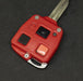 Key Fob Repair Upgrade Kit for Titanium Lexus Toyota in color Red