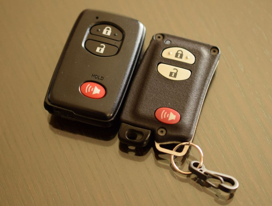 YMD2 - 3 Button with PANIC - Titanium Banded Toyota Keyless Start Remote Kit