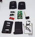 3-Button Titanium Banded Key Fob Kit in Color Black (Parts)