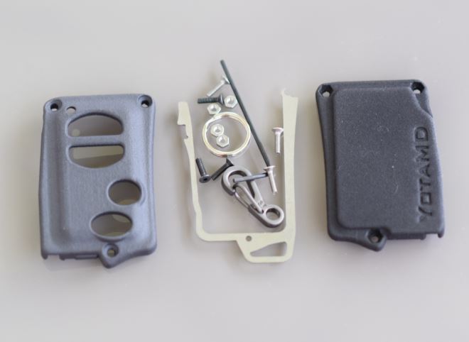 YMD2 - 4 Button Titanium Banded Toyota Keyless Start Remote Kit
