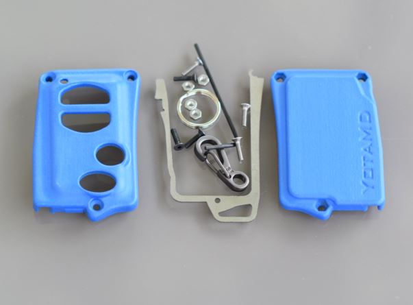 YMD2 - 4 Button Titanium Banded Toyota Keyless Start Remote Kit