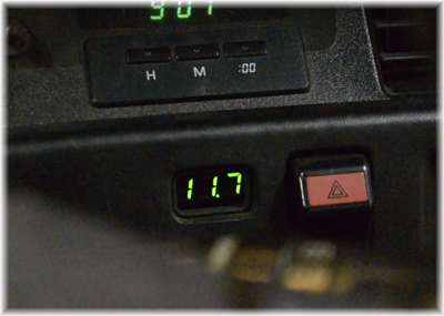 MK3 Supra Stealth Volt Meter