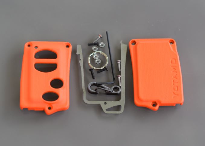 YMD2 - 4 Button Titanium Banded Toyota Keyless Start Remote Kit