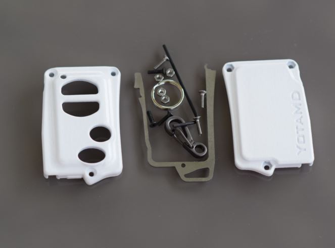 YMD2 - 4 Button Titanium Banded Toyota Keyless Start Remote Kit
